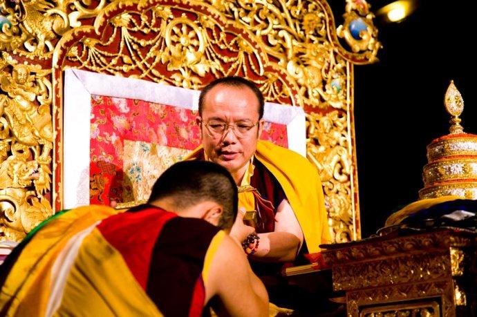 广定大司徒仁波切给予香巴噶举传承传授圆满的殊胜吉兆