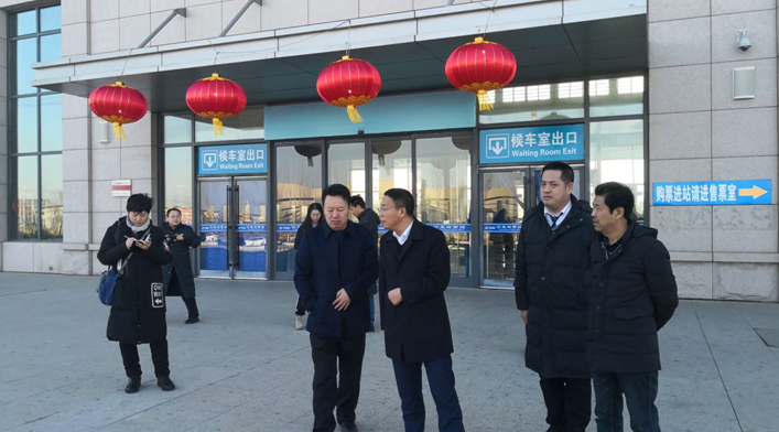 公主岭副市长高立军进行春运安全检查