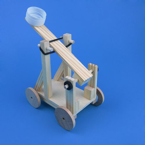 物理小发明科技制作投石器战车通用技术作品手工科学