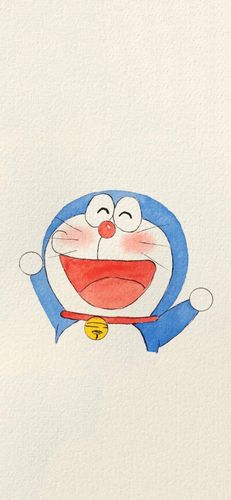 手机壁纸 背景图 叮当猫 哆啦a梦 可爱