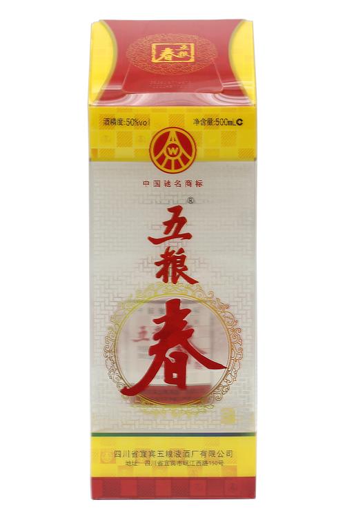 五粮春 50度 500ml 浓香型 中国名酒 婚宴包邮 正品白酒商品图片价格