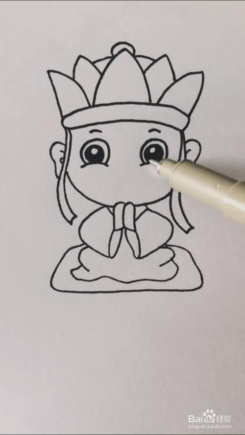 唐僧的简笔画如何画?