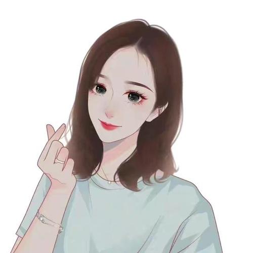 给你的微信头像换个新的吧气质女生手绘动漫头像真好看