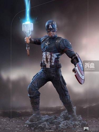 iron studios:1/10《复仇者联盟4:终局》- 美国队长/雷神/钢铁侠