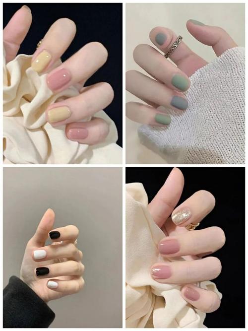 秋冬必备跳色美甲,yyds|纯色|同色系_网易订阅