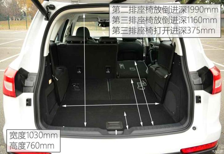 为第三排加长 测试哈弗蓝标h7l 2.0t