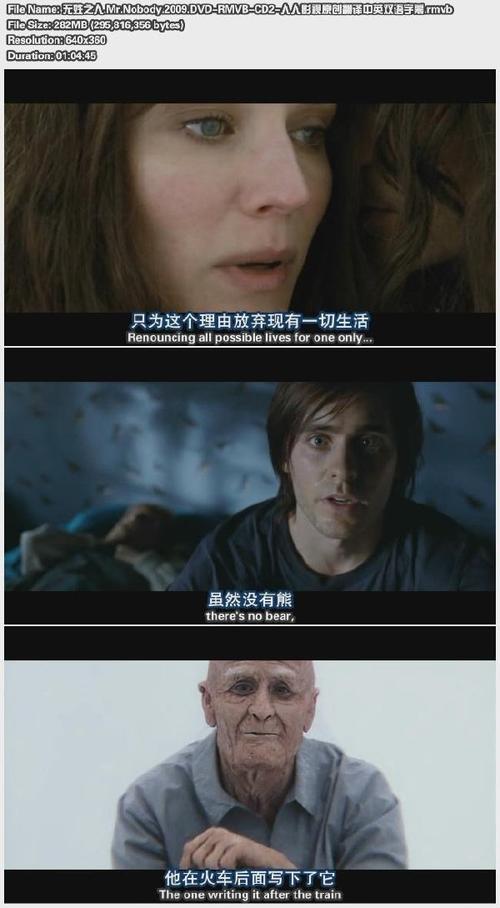 nobody) - 电影图片 | 电影剧照 | 高清海报 - verycd电驴大全