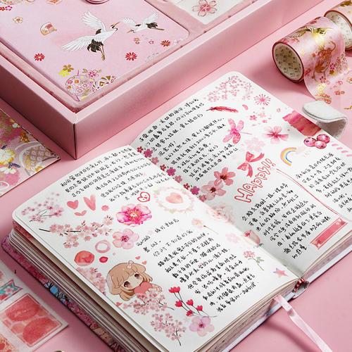 手帐胶带贴纸套装和纸胶带古风日记笔记本小红书ins力推可爱印花diy