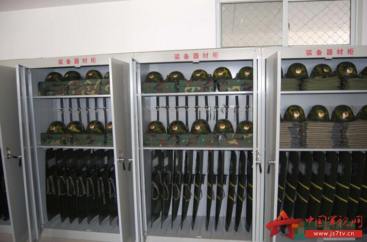 某乡镇人武部器材室