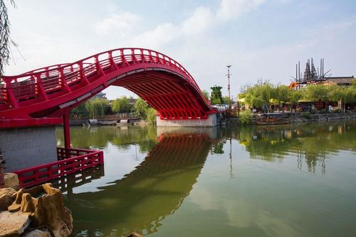 清园虹桥.中国十大名桥之一.