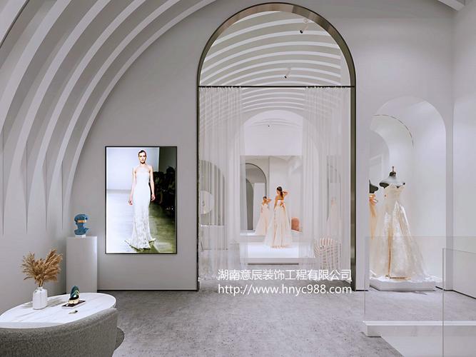 婚纱店橱窗设计