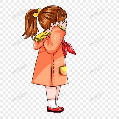 敬礼的女孩