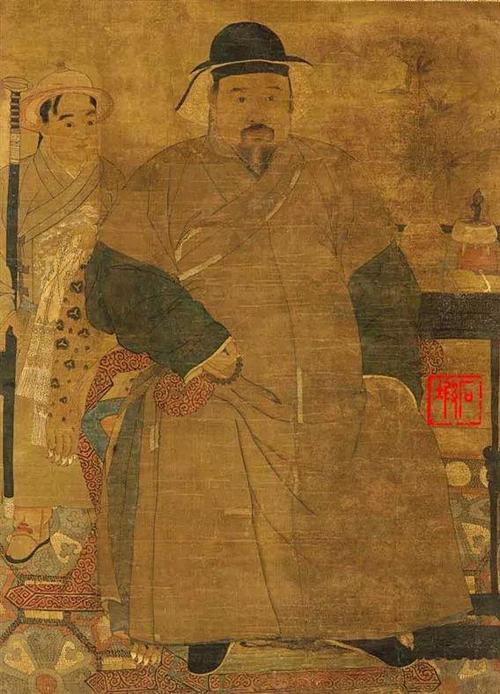 元代官员肖像图