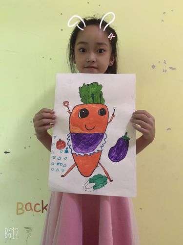 卡通班绘画水果王国