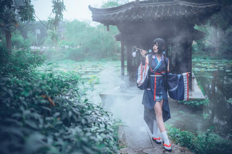 阴阳师烟烟罗cos烟如绫罗美人如画