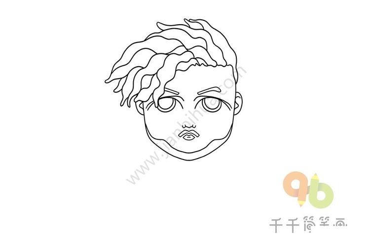 漫威角色埃里克基尔蒙格简笔画