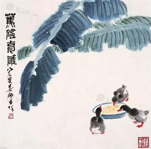 娄师白笔下的小鸭子,堪称一绝!