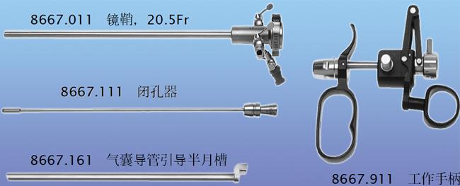 狼牌richard-wolf 0度4mm新型超广角尿道镜8650.414