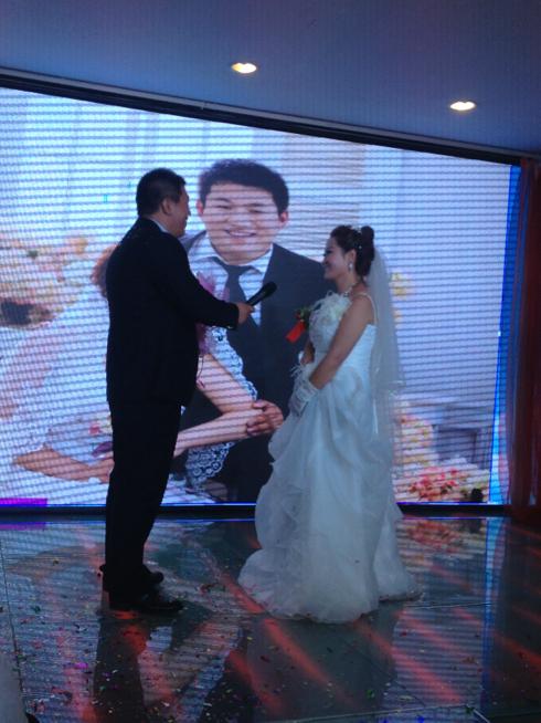 李健豪 参加婚礼