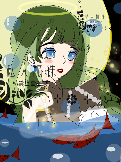 二次元动漫头像#赛璐璐绘画#约稿#摸鱼
