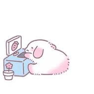 原来是文文噢懒懒兔表情包第三弹表情包/表情包 动态/表情包 可爱