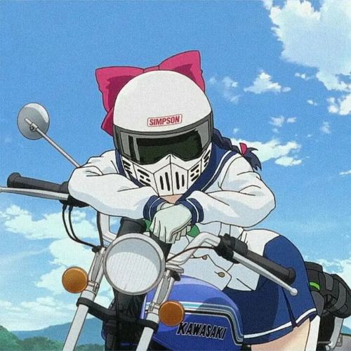 我的机车后座给你坐(头盔动漫女头)已二更