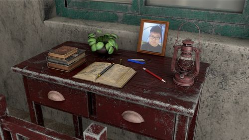 每周一练之场景—破旧桌子