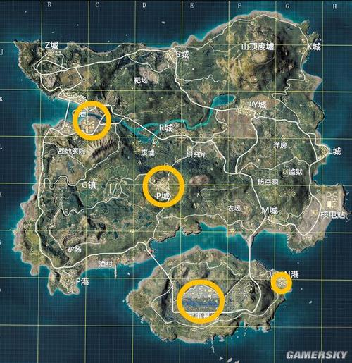 《和平精英》海岛地图苟分路线分享