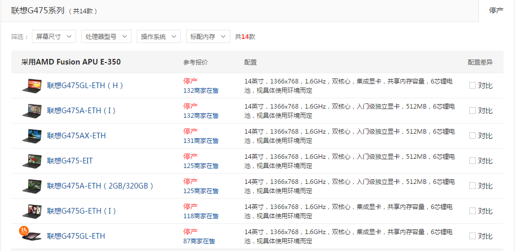 联想笔记本电脑g475配置是怎样的