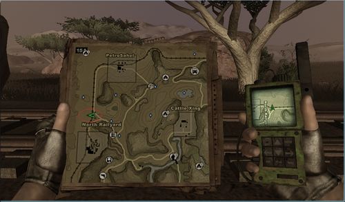 孤岛惊魂2这个地图红圈处的钻石怎么拿到?(详细请看下面)