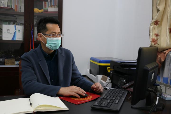 做上虞区初中线上教育教学的"护航人"——记区实初教育集团实验校区