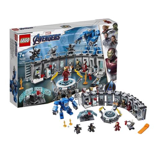 lego乐高漫威超级英雄系列76125钢铁侠机甲