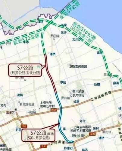 s7公路二期完成规划方案公示(图)_宝山动态_上海市宝山区人民政府