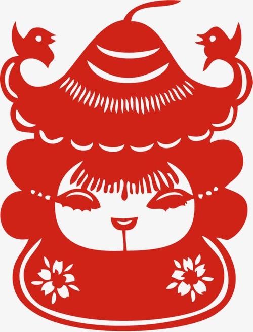 剪纸娃娃 - 美篇