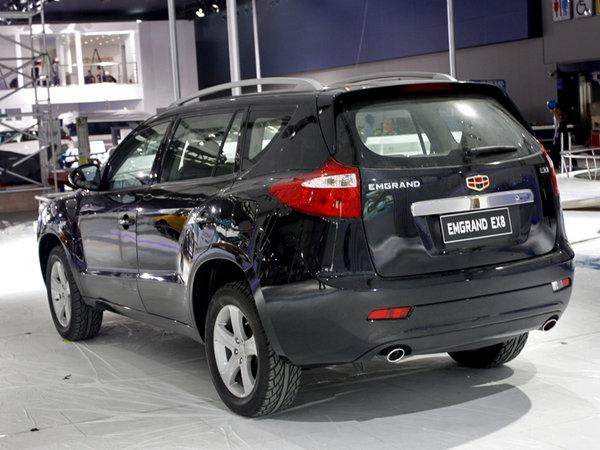 定位七座中型suv 吉利帝豪gx8谍照曝光