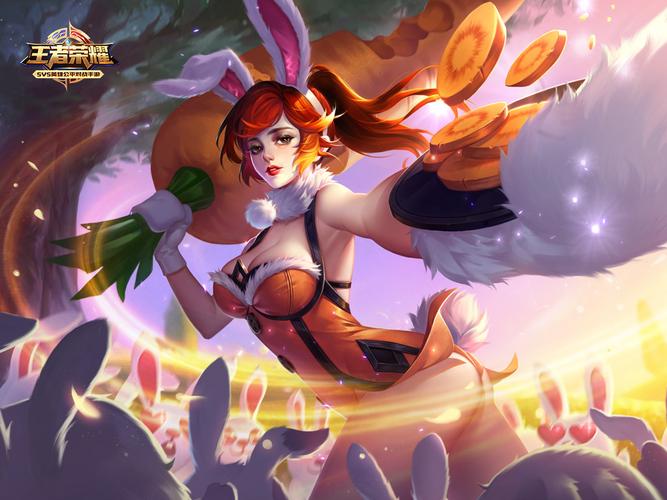 王者荣耀花木兰皮肤原画