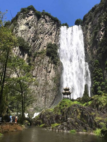温州随团行之文成百丈漈