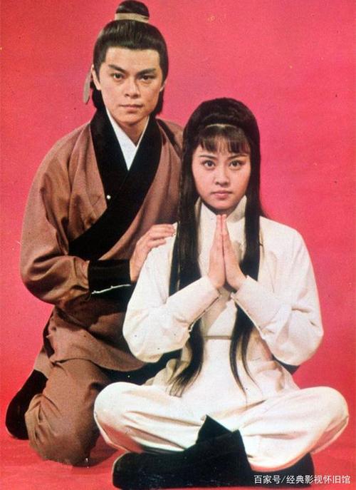 76版《神雕侠侣》剧照:包子脸小龙女的鼻祖