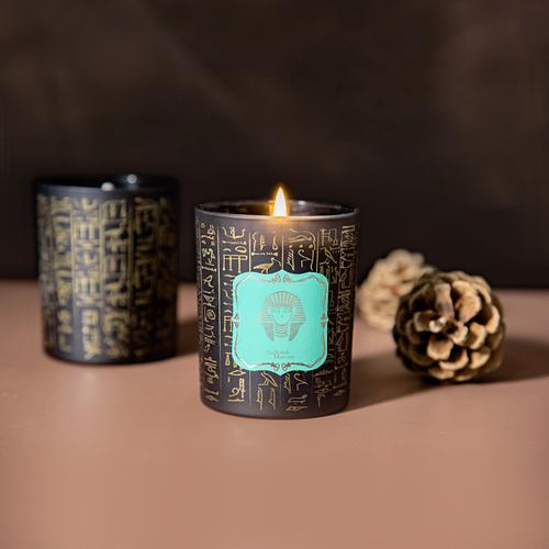 香薰蜡烛大英博物馆古埃埃及系列植物玫瑰茶叶香薰蜡烛