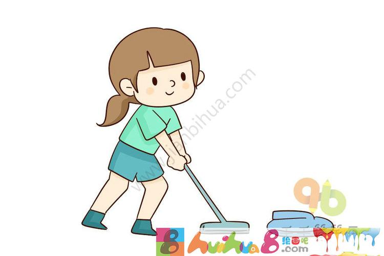 教你画冰壶运动员简笔画怎么画简笔画教程_绘画吧-画画