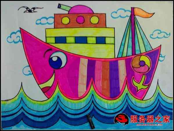 中班下期会画的画 幼儿园中班绘画作品