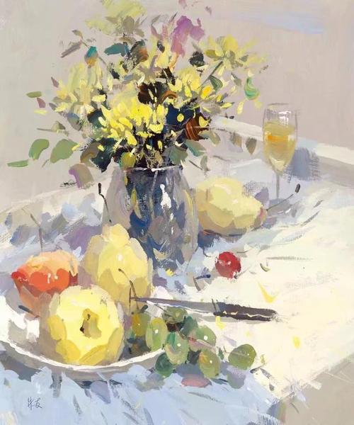 水粉色彩|艺考学习临摹素材大全合集分享,水粉静物