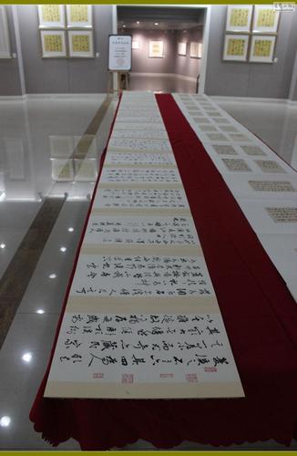 【第一现场】王文杰将军书法作品在亮宝楼展出