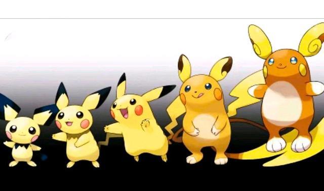 精灵宝可梦:宝可梦全进化形态,绿毛虫化茧成蝶,皮卡丘越变越丑