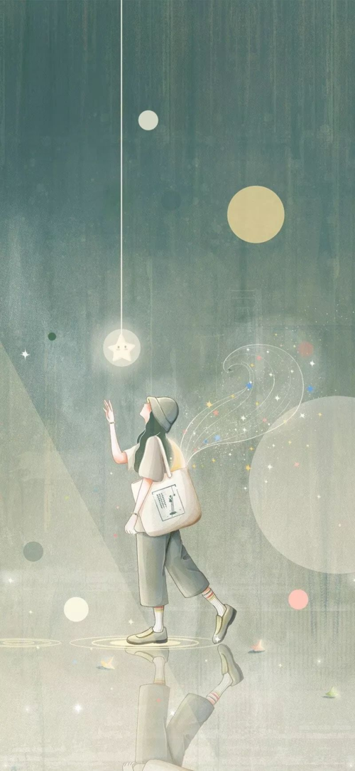 画师收藏馆|梦幻般治愈系插画壁纸 by中国广东插画师