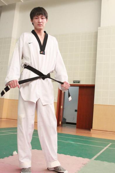 图文-全国跆拳道冠军赛个人赛 帅哥王睿亮相