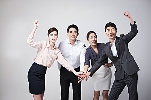 商务人士,团队精神