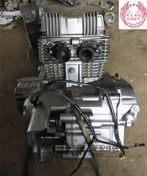 本田王125发动机 本田cbt125双缸发动机总成改装 双缸