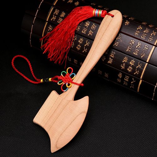 福缘阁包邮桃木剑刀枪 斧头挂件实木环保工艺品随身