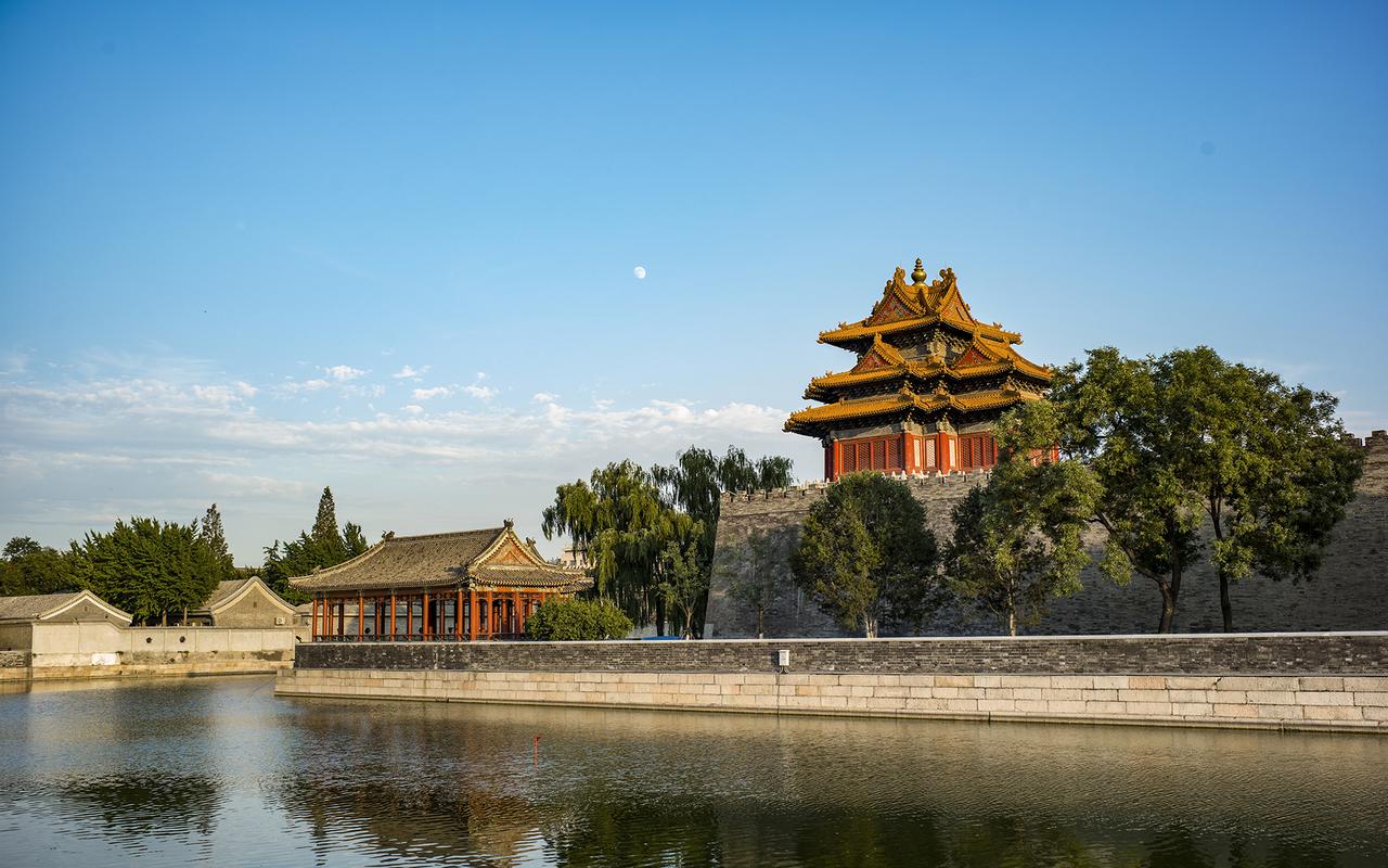 故宫角楼风景高清图片桌面壁纸